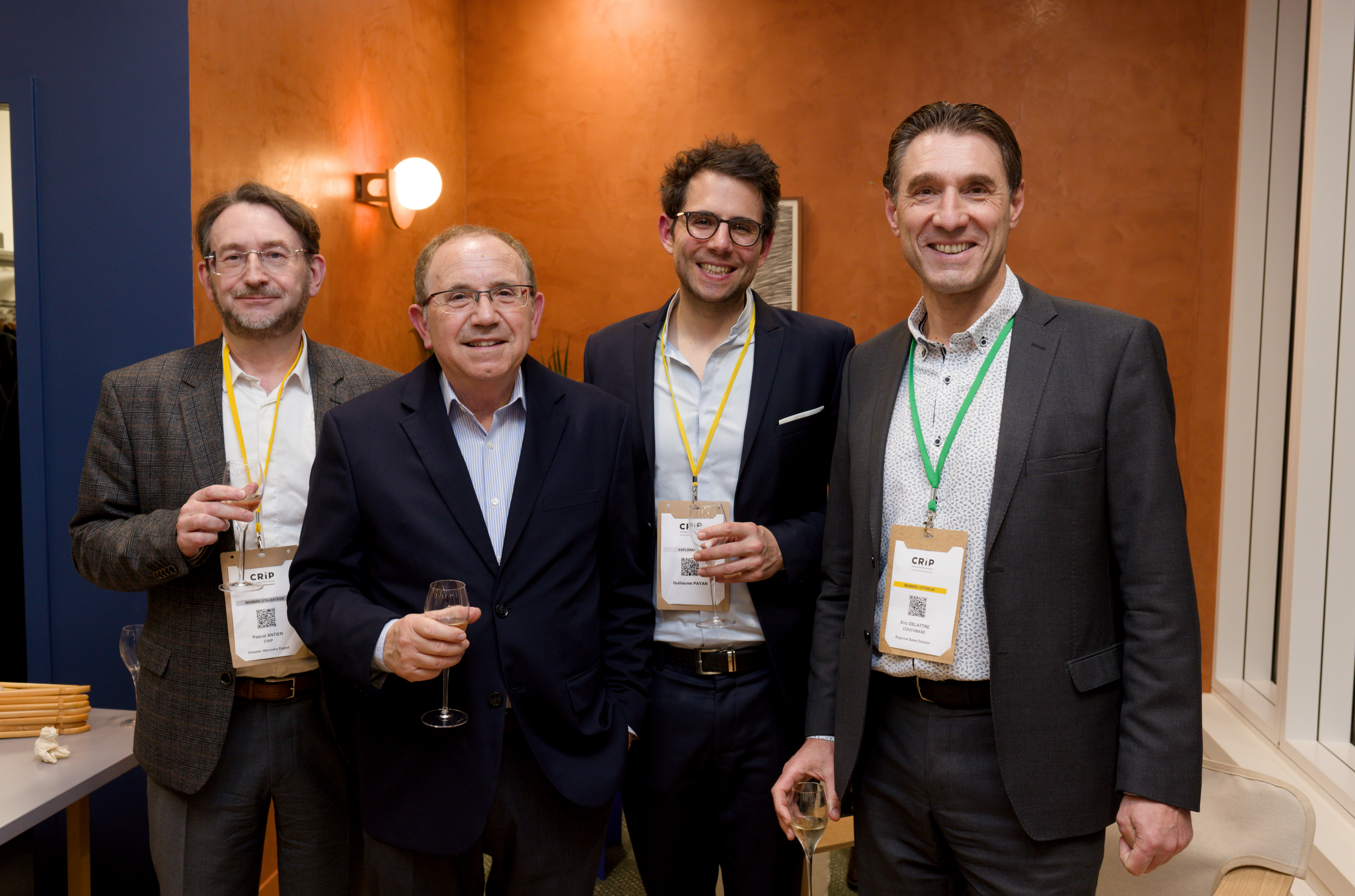 Pascal Anter, Georges Nahon, Guillaume Payan et Eric Delattre