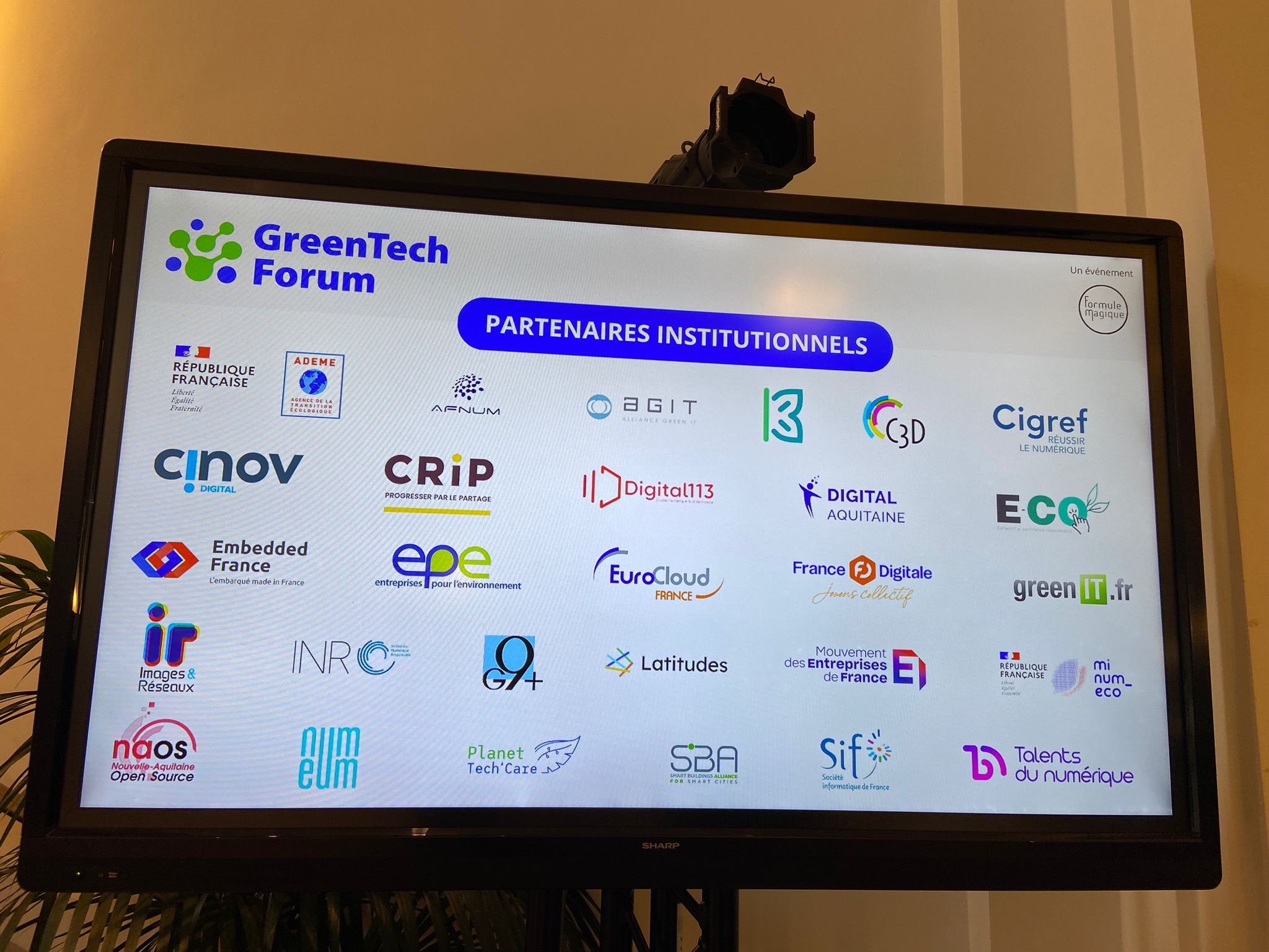GreenTech Forum - partenaires
