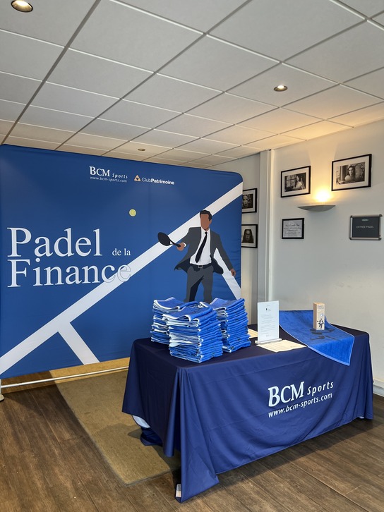 padel finance stand